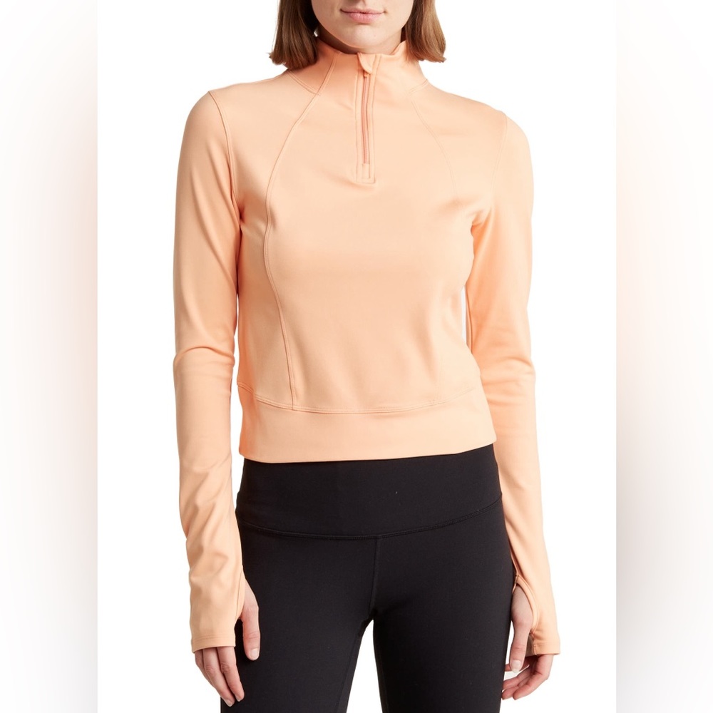 🍑PEACH LUX CROSSTRAIN EVERYDAY HALF ZIP JACKET🍑